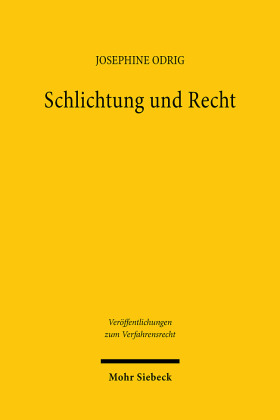 Schlichtung und Recht