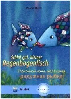 Schlaf gut, kleiner Regenbogenfisch, Deutsch-Russisch