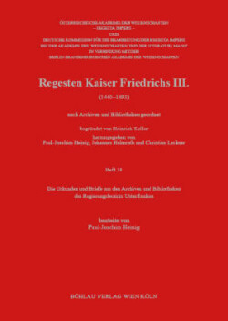 Regesten Kaiser Friedrichs III. (1440-1493)