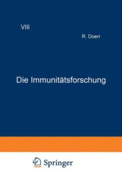 Die Immunitätsforschung