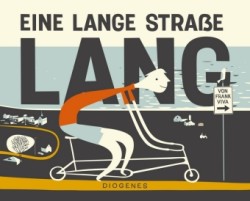 Eine lange Straße lang