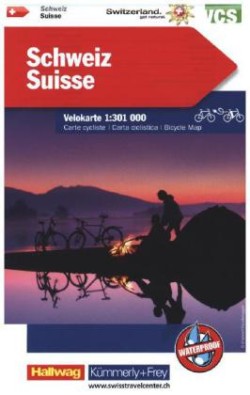 Switserland cycle map