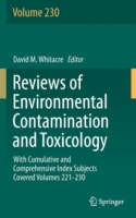 Reviews of Environmental Contamination and Toxicology volume