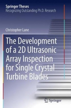 Development of a 2D Ultrasonic Array Inspection for Single Crystal Turbine Blades