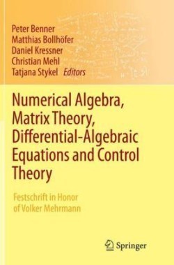 Numerical Algebra, Matrix Theory, Differential-Algebraic Equations and Control Theory