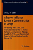 Advances in Human Factors in Communication of Design
