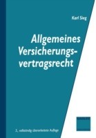 Allgemeines Versicherungsvertragsrecht