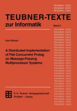 Distributed Implementation of Flat Concurrent Prolog on Message-Passing Multiprocessor Systems
