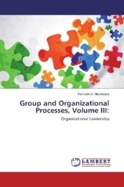 Group and Organizational Processes, Volume III: