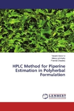 HPLC Method for Piperine Estimation in Polyherbal Formulation