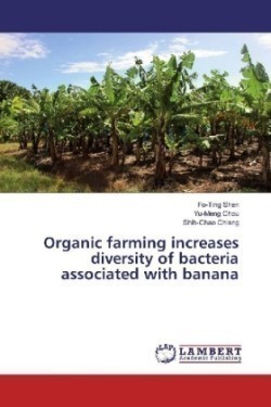 Organic farming increases diversity of bacteria associated with banana