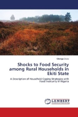 Shocks to Food Security among Rural Households in Ekiti State