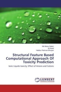 Structural Feature Based Computational Approach Of Toxicity Prediction