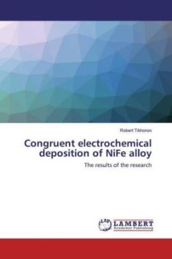 Congruent electrochemical deposition of NiFe alloy