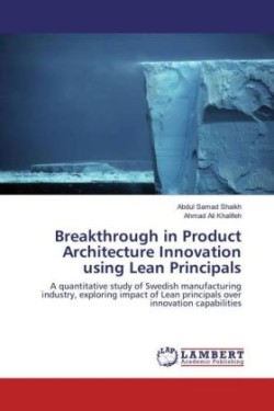 Breakthrough in Product Architecture Innovation using Lean Principals