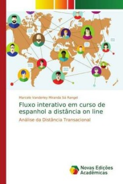 Fluxo interativo em curso de espanhol a distância on line