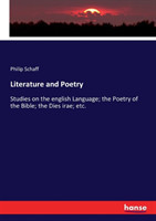 Literature and Poetry Studies on the english Language; the Poetry of the Bible; the Dies irae; etc.