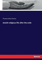 Jewish religious life after the exile