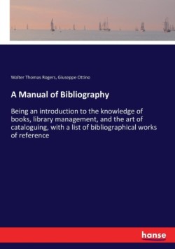 Manual of Bibliography