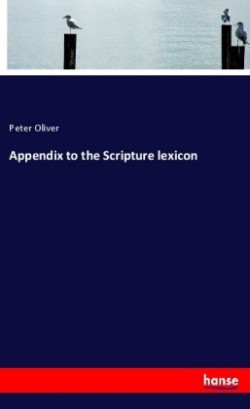Appendix to the Scripture lexicon