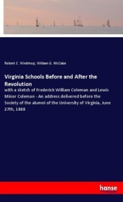 Virginia Schools Before and After the Revolution