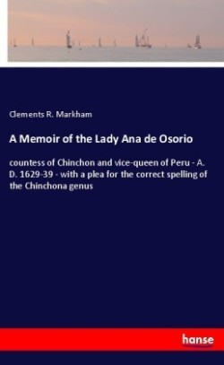 Memoir of the Lady Ana de Osorio