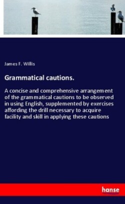 Grammatical cautions.