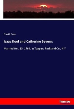 Isaac Kool and Catherine Severn: