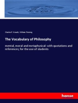 Vocabulary of Philosophy