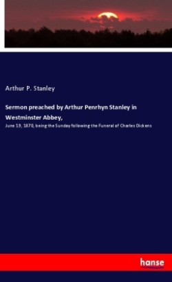Sermon preached by Arthur Penrhyn Stanley in Westminster Abbey,