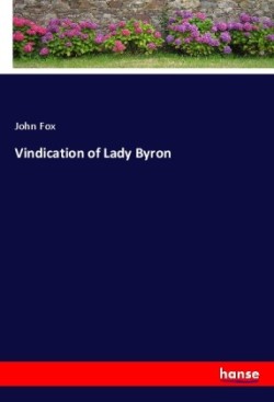 Vindication of Lady Byron