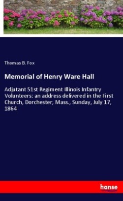 Memorial of Henry Ware Hall