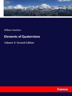 Elements of Quaternions