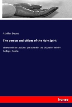 person and offices of the Holy Spirit