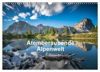 Atemberaubende Alpenwelt (Wandkalender 2024 DIN A3 quer), CALVENDO Monatskalender