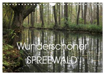 Wunderschöner Spreewald (Wandkalender 2024 DIN A4 quer), CALVENDO Monatskalender