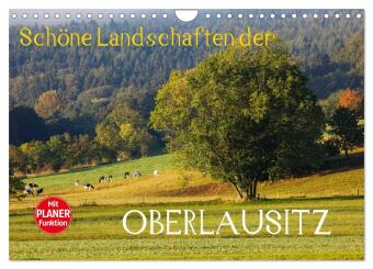 Schöne Landschaften der Oberlausitz (Wandkalender 2024 DIN A4 quer), CALVENDO Monatskalender