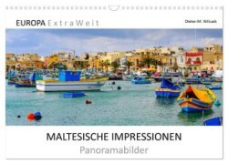 Maltesische Impressionen (Wandkalender 2025 DIN A3 quer), CALVENDO Monatskalender