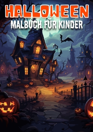 Halloween Malbuch  | halloween geschenk | halloween ausmalbilder