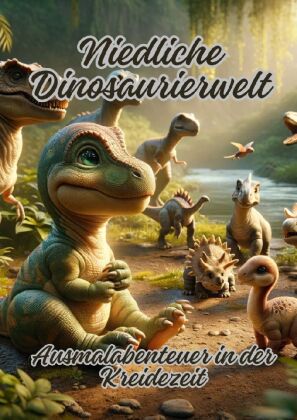 Niedliche Dinosaurierwelt