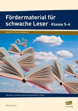 Fördermaterial für schwache Leser - Klasse 5-6