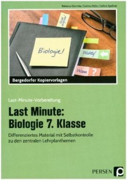 Last Minute: Biologie 7. Klasse