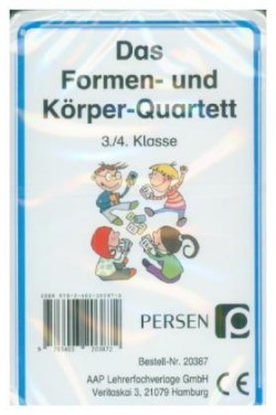 Das Formen- und Körper-Quartett (Kartenspiel)