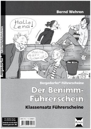 Benimm-Führerschein - Klassensatz Führerscheine