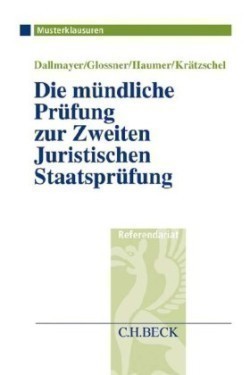 Die mündliche Prüfung zur Zweiten Juristischen Staatsprüfung