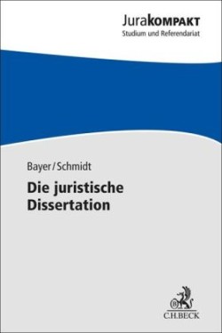 Die juristische Dissertation