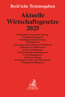 Aktuelle Wirtschaftsgesetze 2025