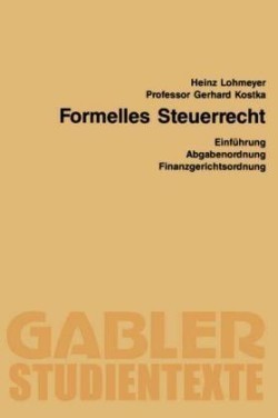 Formelles Steuerrecht