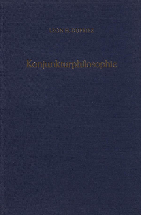 Konjunkturphilosophie.
