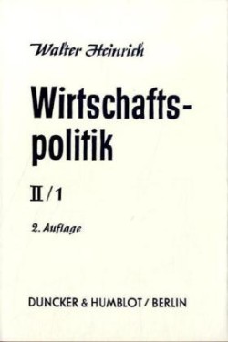 Wirtschaftspolitik.